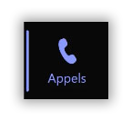 Onglet Appels Microsoft Teams